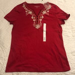 Women’s Croft & Barrow T-shirt NWT